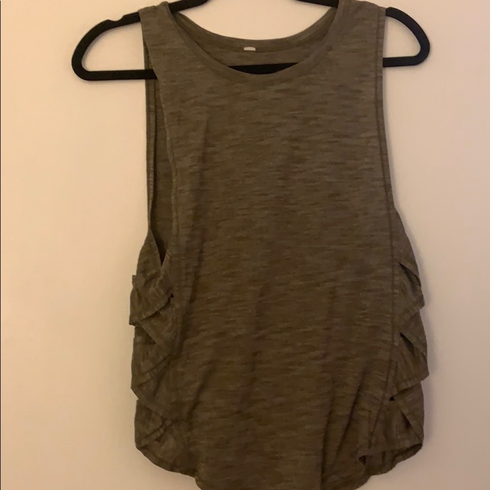 lululemon athletica Gray Tank Top